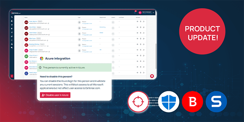 Product Update – New integrations + user management for Microsoft 365