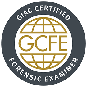 GIAC Forensic Examiner – GCFE